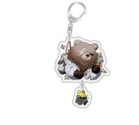 Adorable Game Characters Toy for Zenless Zone Zero, keychain, Body Pillow Cover Plush Plushie for Collectors Video Game Fans Gifts,12