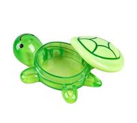 Adorable Glow-in-the-Dark Turtle Storage Box Home Decorations, Resin Craft Turtle Figurines that Glow Storage Ornament (Green)