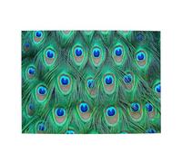 Adorable Green Peacock,500 Pieces Puzzles for Adults-Wooden Jigsaw Puzzle for Adults Elderly