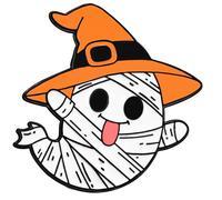 Adorable Halloween Specters With Pumpkin Cartoon Brooch Alloy Jewelry For Costumes And Outfits Cute Halloween Brooch