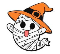 Adorable Halloween Specters With Pumpkin Cartoon Brooch Alloy Jewelry For Costumes And Outfits Halloween Party Favor Pin