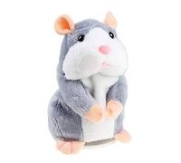 Adorable Hamster Mimicry Pet Mouse Plush Toy - Electronic Record & Repeat What You Say, Interactive Sensory Educational Toy - Perfect for Birthday & Xmas Gift