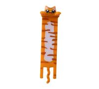 Adorable Hanging Cat Page Holder Markers for Readers Novelty Book and Perfect Literary Idea for All Ages Featuring Multiple Feline Designs (Orange, One Size)