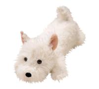 Adorable Highland White Terrier Plush Toy - & Soft Pillow/Cushion For Preschoolers, & Gift | 43x19x10cm Plush Cotton Stuffed Animal, Perfect For Nursery, Bed, Sofa & Car