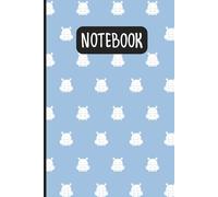 Adorable Hippo Notebook: 6x9 Lined Notebook | 120 Pages | Adorable Hippopotamus Pattern | Perfect for Animal Lovers, Kids, & Dreamers