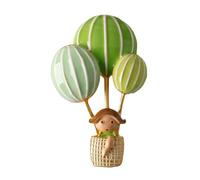 Adorable Hot Air Balloon Girl Alloy Brooch Brooch Enamel Badge Decorative Accessories for Dresses Layered Pockets Decorative Pin Trendy Accessory for Women Girls, one size, As described