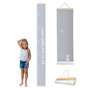 Adorable Kids Growth Chart by Morxy | Super Cute Children's Reusable Height Chart | Easy to Install Personalized Toddler Development Chart | Fun & Unisex Design | Track Your Baby's Growth