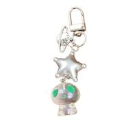 Adorable Little Evil Alien Planet Doll Glow in the Dark Phone Chain Strap Key Ring Backpack Decoration Novelty Phone Strap