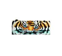 Adorable Little fat tiger head Print Baby Bow Headband â€“ Cute Delicate Hairband â€“ Soft Stretchy Princess Headbands