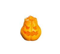 Adorable Mini Halloween Pumpkin Figurines DIY Accessories for Home Decoration Perfect for Table Top and Festive Celebrations Unique Festive Icicle Ornament (A, 4x3x3)