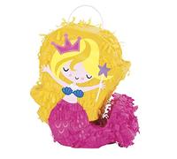 Adorable Mini Mermaid Pinata Favor Decoration - Adorable Pink Party Accessory for All Ages - Perfect for Celebrations, Gifts & Treats - 1 Pc