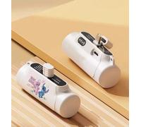 Adorable Mini USB-C Power Bank 5000mAh - Compact Plug-in Type-C Portable Charger for Android Smartphones & More - Great Gift for Birthdays, Christmas, or Valentine's Day!