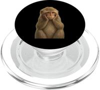 Adorable Monkey Pensive Pose Image PopSockets PopGrip for MagSafe