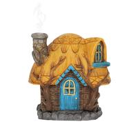 Adorable Multicolor Buttercup Cottage Incense Cone Holder - 12cm x 11.5cm (1 Pc) - Unique & Intricately Designed - Captivating Home Decor & Aromatherapy Experience