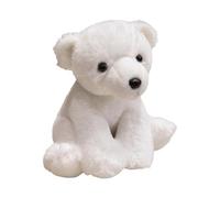 ® Adorable Pals™ Puck Polar Bear™ Stuffed Animal - Pocket-Sized - Play - White 5 Inches AhP294 (White, 23cm)