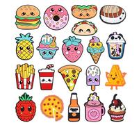 Adorable Panda Croc Charms Bulk Set - 10 Unique Cute Panda for Crocs, Perfect for Crocs Kids Shoes Decorations, Fun and Lovely Shoe Charms for Sneakers Accessories, Black and white, L