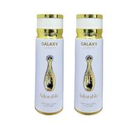 Adorable Perfume Spray | Pack of 2- Adorable Parfum Spray for Women 200ml | Rose, Jasmine and Vanilla Fragrance | Galaxy Concept Adorable Perfume for Women Made in Dubai by Sapphire’s choice