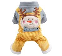 Adorable Pet Clothes Collection, I Love Mama/Papa Printed Dog T-Shirts, Snowman Bunny Costume Outfits, Soft Breathable Cotton Apparel for Small Dogs, Seasonal Holiday Party Wear