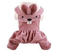 Adorable Pet Clothes Collection, I Love Mama/Papa Printed Dog T-Shirts, Snowman Bunny Costume Outfits, Soft Breathable Cotton Apparel for Small Dogs, Seasonal Holiday Party Wear