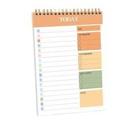 Adorable Planner Notebook, Practical Habit Tracker, Lined Notebook with Dreams, Number Notepad for Travel, Planner Planner, Book in for Personal Goals in