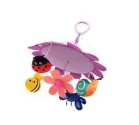 Adorable Plush Crib and Attachable Toy Promoting Cognitive Growth Mobile Rattle for Crib and Plush Infant Carousel Toy