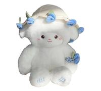 Adorable Plush Toy - 30Cm Ultra Soft Cuddly Doll, Lamb Animal Figure, Nursery Decor Accent Piece, Hug Pillow Companion Gift | Cotton Filled Sheep Figure for Bedroom Living Couch Sofa Bed Car Children