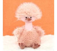 Adorable Plush Toy, Fluffy Duckling with Ultra-soft Filling, 40Cm, Suitable for Children and Collectors, Perfect for Bedrooms or Living Rooms. pink