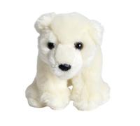 Adorable Polar Bear Cub Soft Toy Stuffed Animal Plushie Arctic Wildlife Doll Gift for Kids & Collectors