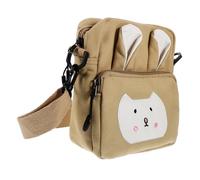 Adorable Rabbit Cartoon Cross Body Bag for Lightweight Single Shoulder Purse for Storing Coins Keys and Essentials for Beach Parties and Everyday Use Random Color