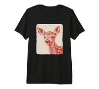 Adorable Red Deer Fawn Graphic Costume Premium T-Shirt