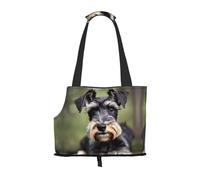 adorable schnauzer print Puppy Carrier Walking Dog Bags Pets Dogs Carrier Bags for small Dogs and Cat and Rabbit