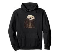 Adorable Sea Otter Pullover Hoodie