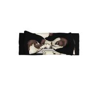 Adorable Shih Tzu Dog Print Baby Bow Headband - Soft, Stretchy, and Skin-Friendly for Newborns and Toddlers