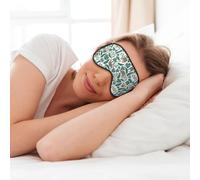 Adorable Sloth Print Soft Eye Mask for Sleep Mask Sleep Eye Mask for Women Men Sleeping Sleeping Travel