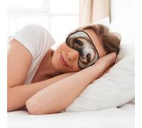 Adorable Sloth Print Soft Eye Mask for Sleep Mask Sleep Eye Mask for Women Men Sleeping Sleeping Travel
