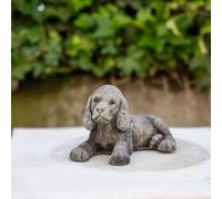 Adorable Small Lying Spaniel Ornament