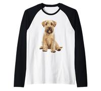 Adorable Soft-Coated Wheaten Terrier - Cute and Simple Raglan Baseball Tee