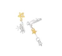 Adorable Star Cats Dangles Ear Clip Elegant Sturdy Alloy Materials Earrings Great For Adding Sweet Styles To Any Look Sweet Cool Styles Ear Jewelry