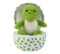 Adorable Stuffed Egg - Zip Up Plush Animal, Soft Cute Collectible, Endearing Tabletop Model | Great For Easter Decor Home Office Bedroom Nursery Study Shelf Table Bed Couch Gift For All Ages