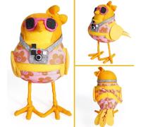 Adorable Summer Bird Doll A Cute Home Decoration for Enthusiasts That Can Enhance Your Garden Terrace Living Room Or Bringing Sense of Joy and Nature. Cooking Ornament (B, 18x14x10cm)