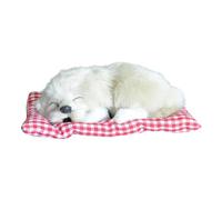 Adorable Toy Dog Sleeping On Mattress With Meow Sounds Cute Kitty Doll For Kids Boys Girls Interactive Pet Toy (B, One Size)