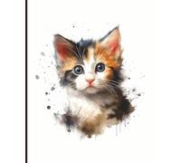 Adorable TriColor Kitten Composition Notebook