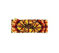 Adorable Turning the flame Print Baby Bow Headband â€“ Cute Delicate Hairband â€“ Soft Stretchy Princess Headbands