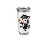 Adorable Unicorn Graduate Diploma Ceremony Stainless Steel Insulated Tumbler