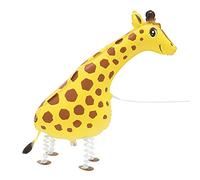 Unique Foil Balloon - Walking Pet Giraffe (86cm) - Lifelike Yellow Party Accessory - 1 Pc