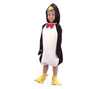 Kids Christmas Mascot Penguin Bird Fancy Dress Bow Tie Animal Costume 3-10 Years