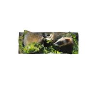 Adorable Wildlife Ferret Print Baby Bow Headband â€“ Stretchy for Newborns, Infants & Toddlers â€“ Perfect Full Moon Gift