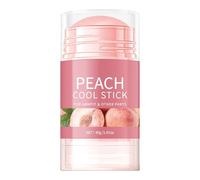 Adorable Womens Antiperspirant, Reusable Sturdy Natural Cream, 3.11x1.5x1.5 Inches Invisible Long-Lasting Odor Protection Peach Scent 40g for Underarms