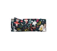 Adorable Women's Nutcracker Ballet Xmas Dance Print Baby Bow Headband â€“ Stretchy for Newborns, Infants & Toddlers â€“ Perfect Full Moon Gift