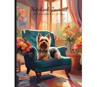 Adorable Yorkie Notebook: 110 Wide-Ruled 8.5" x 11" Pages with Dateline: Cute Yorkshire Terrier Journal | Perfect for Writing, Journaling and Note-Taking